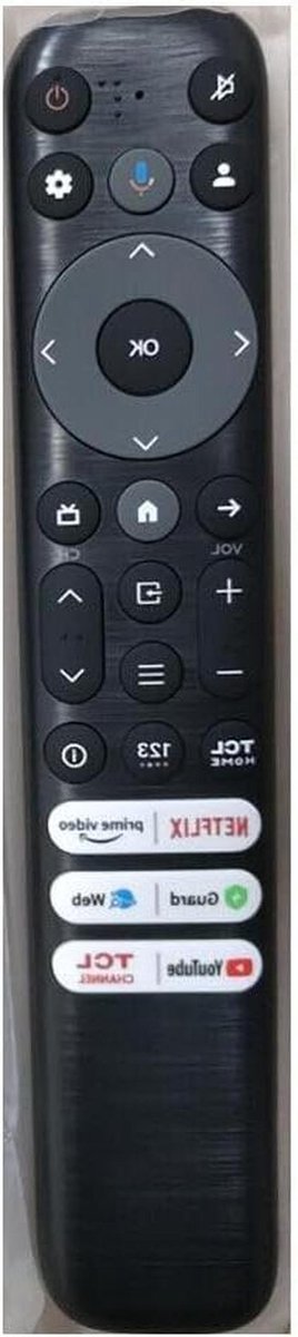 TV Afstandsbediening - Afstandsbediening TV - TV Bediening - Originele Kwaliteit - 1524 x 762 x 254 cm - Zwart