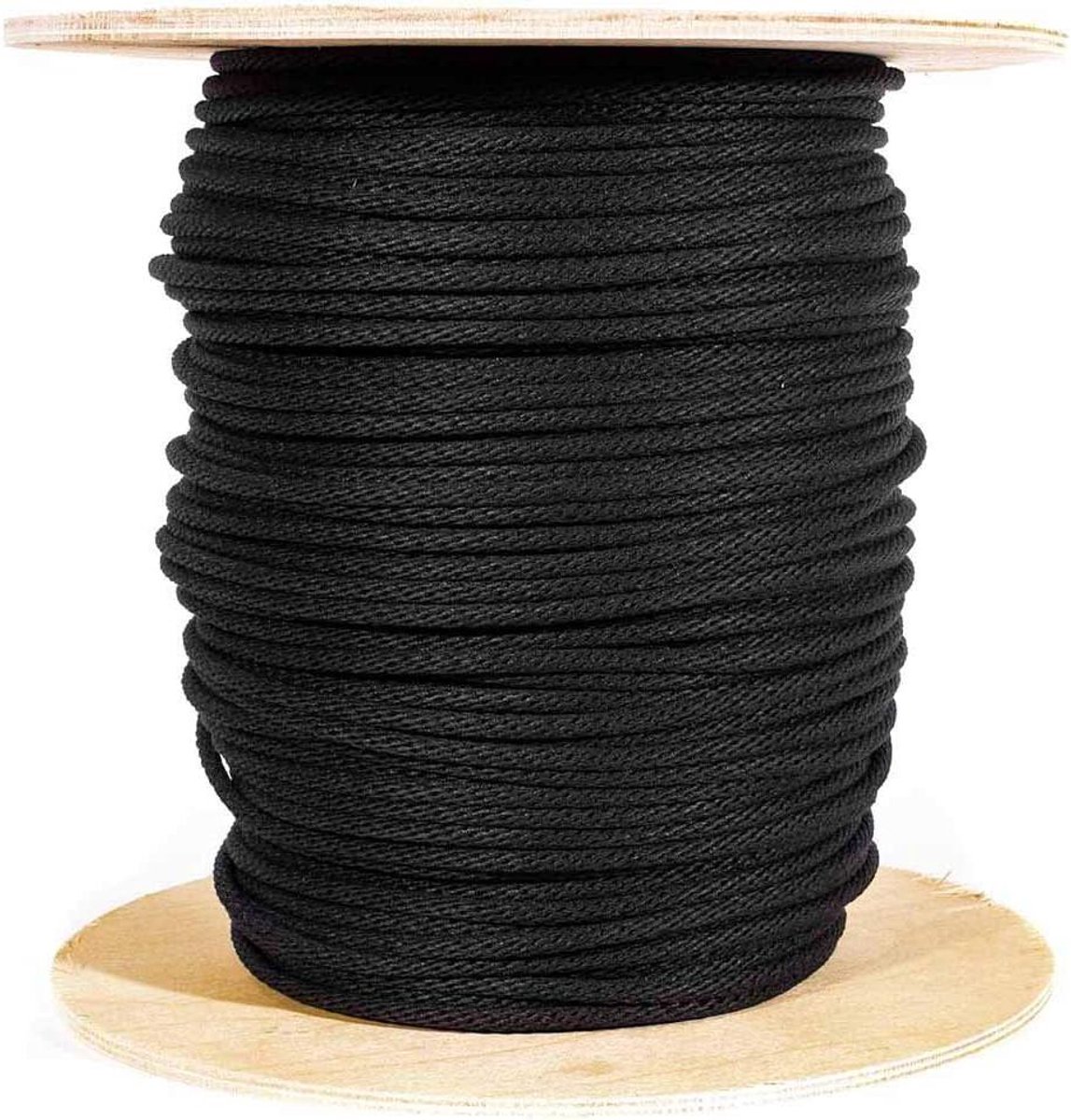 Multifunctioneel Touw - Draad Touw - Klus Werk - Polyester Kern - 600 Voet - Zwart