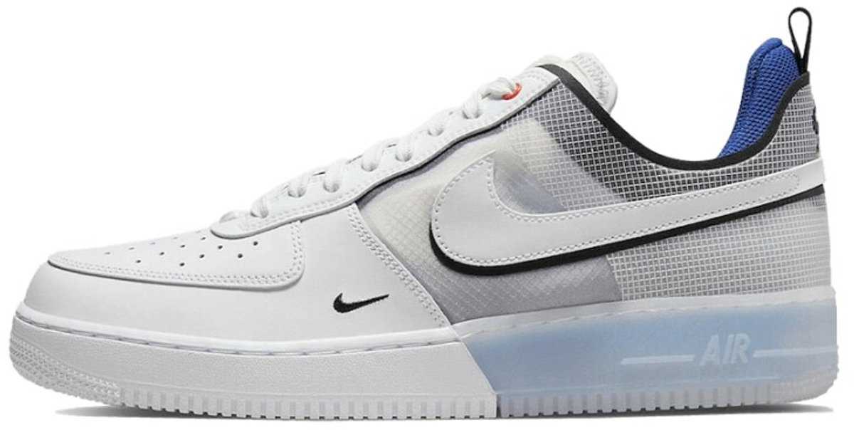 Nike Air Force 1 Low React Split Blauw