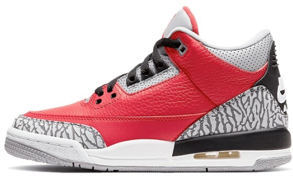 Air Jordan 3 Retro Fire [CQ0488-600] .5Y Rood