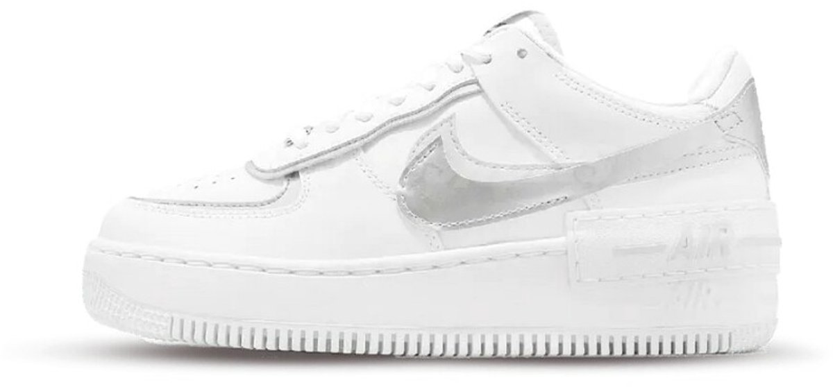 Nike AF1 Shadow Sneakers Dames /Metalic Zilver
