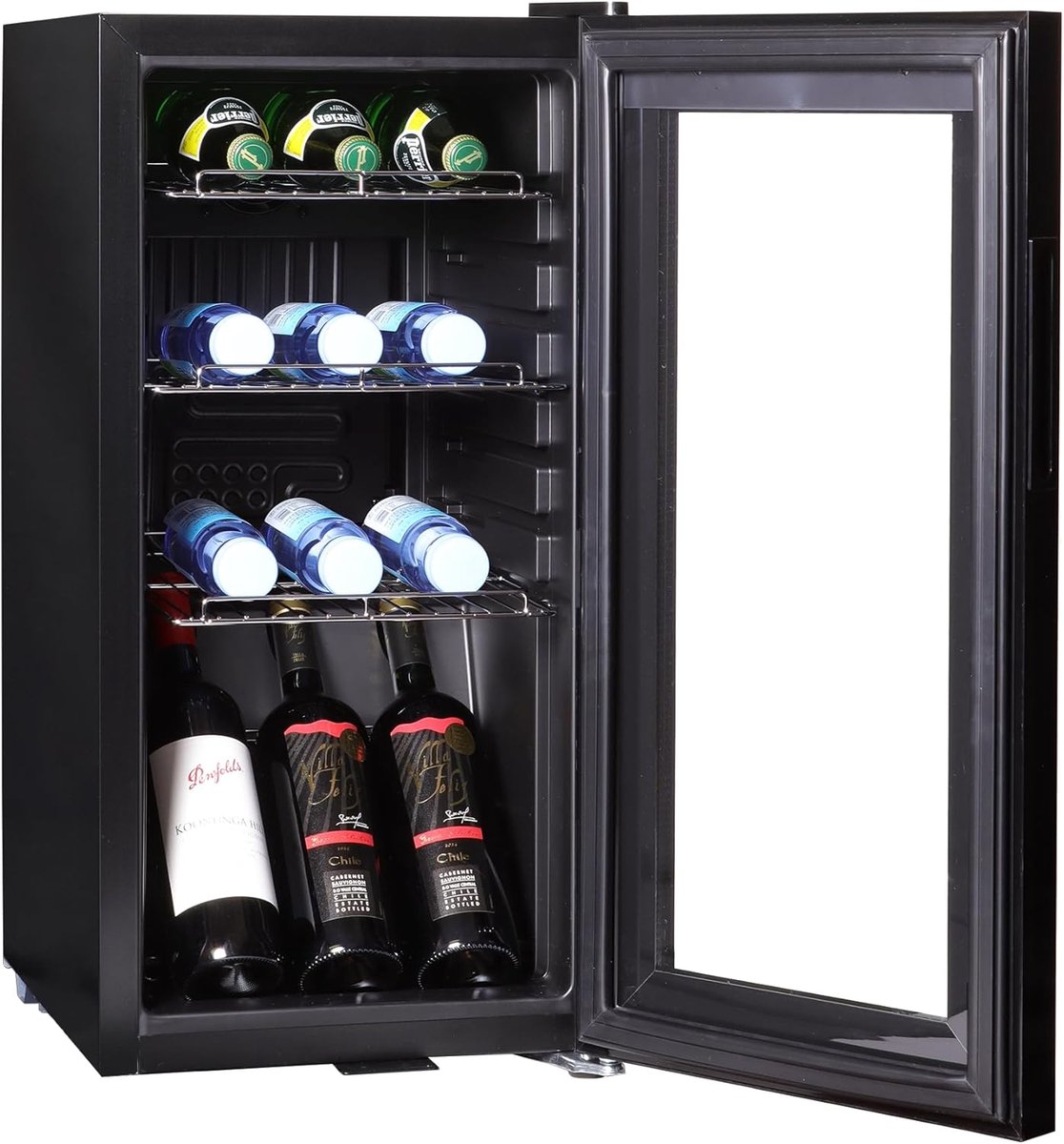Drankenkoelkast - Kleine koelkast - Dranken koelen - Stil en zuinig - 50 liter - Zwart