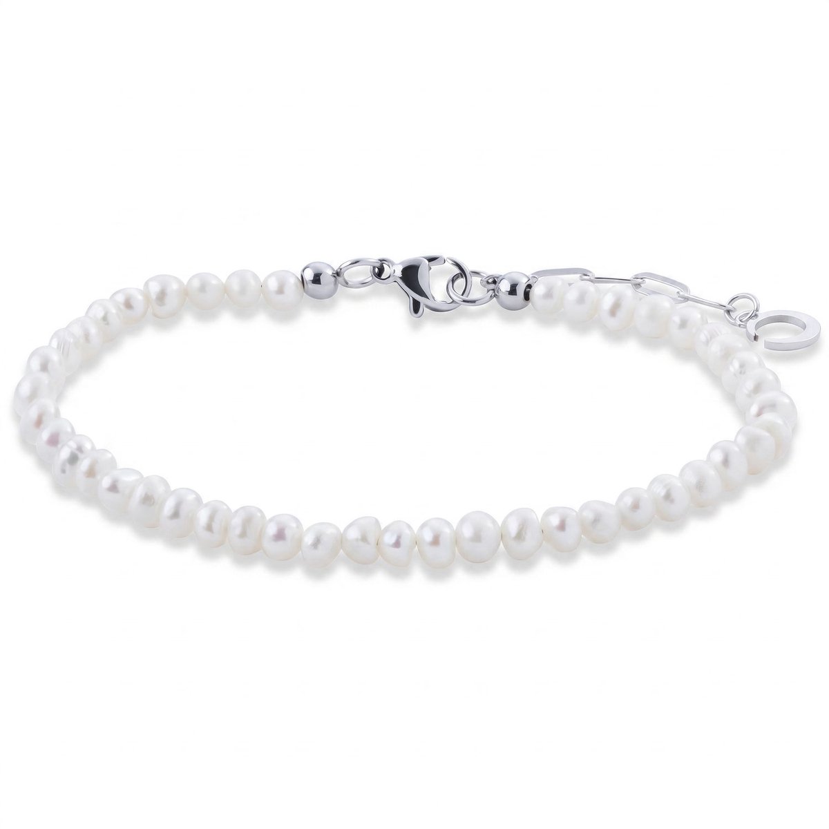 Pearlmania | Soft Tide armband met zoetwaterparels