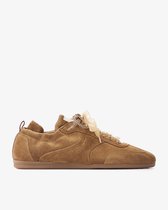 VIA VAI June Haylee Sneakers Dames - Suède - Beige - Maat 38
