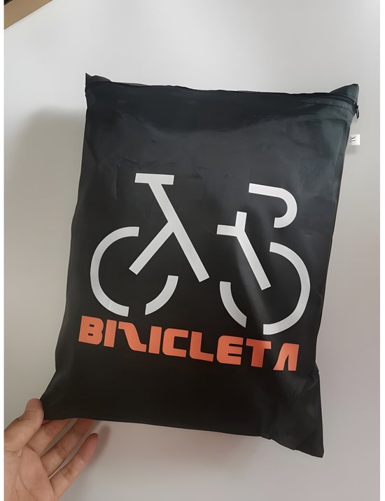 El Jardin - Fiets beschermhoes voor 1 fiets - Alle weersinvloeden - 77 x 115 x 194 cm (B*H*L) - 300D - Zadelhoes - Beschermzak van El Jardin — afbeelding 4