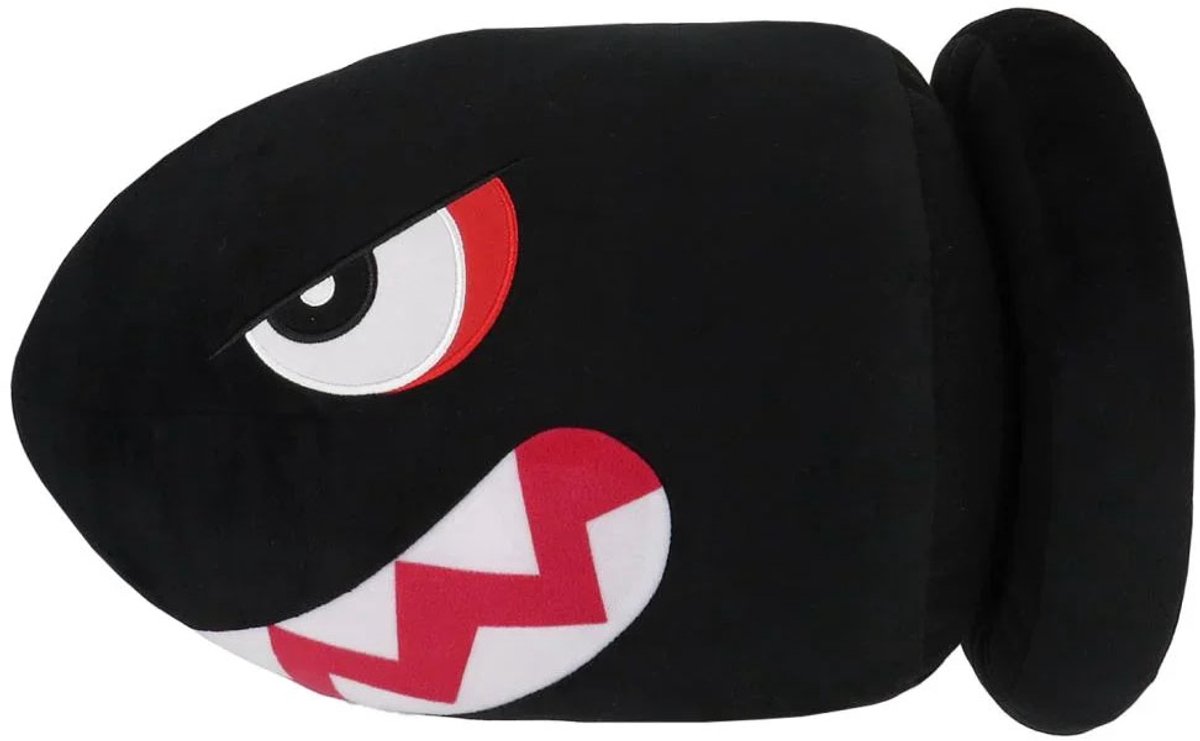 Sanei Super Mario Knuffel Figure Bullet Bill 38 cm Knuffeles