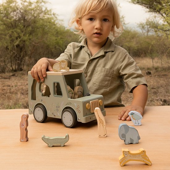 Little Dutch Vormenstoof FSC - Safari Friends van Little Dutch — afbeelding 4