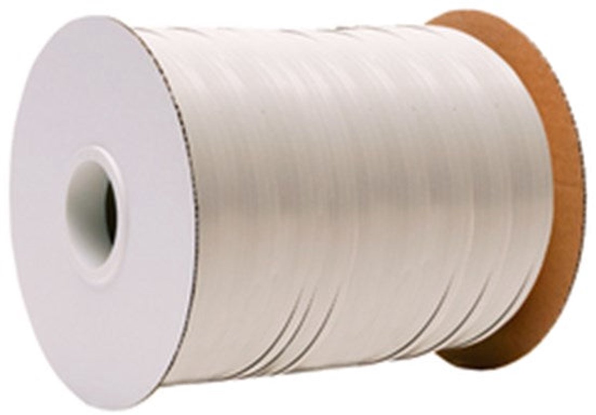 Beglazingsband - PE-glasband - wit - 9 x 3 mm - 25 meter