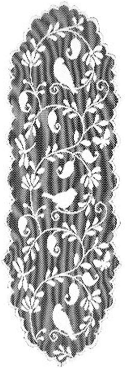 Tafelloper Kant - Tafelkleed Loper - Eettafel Decoratie - Middelgrote Kant - 14 x 36 Inch - Café