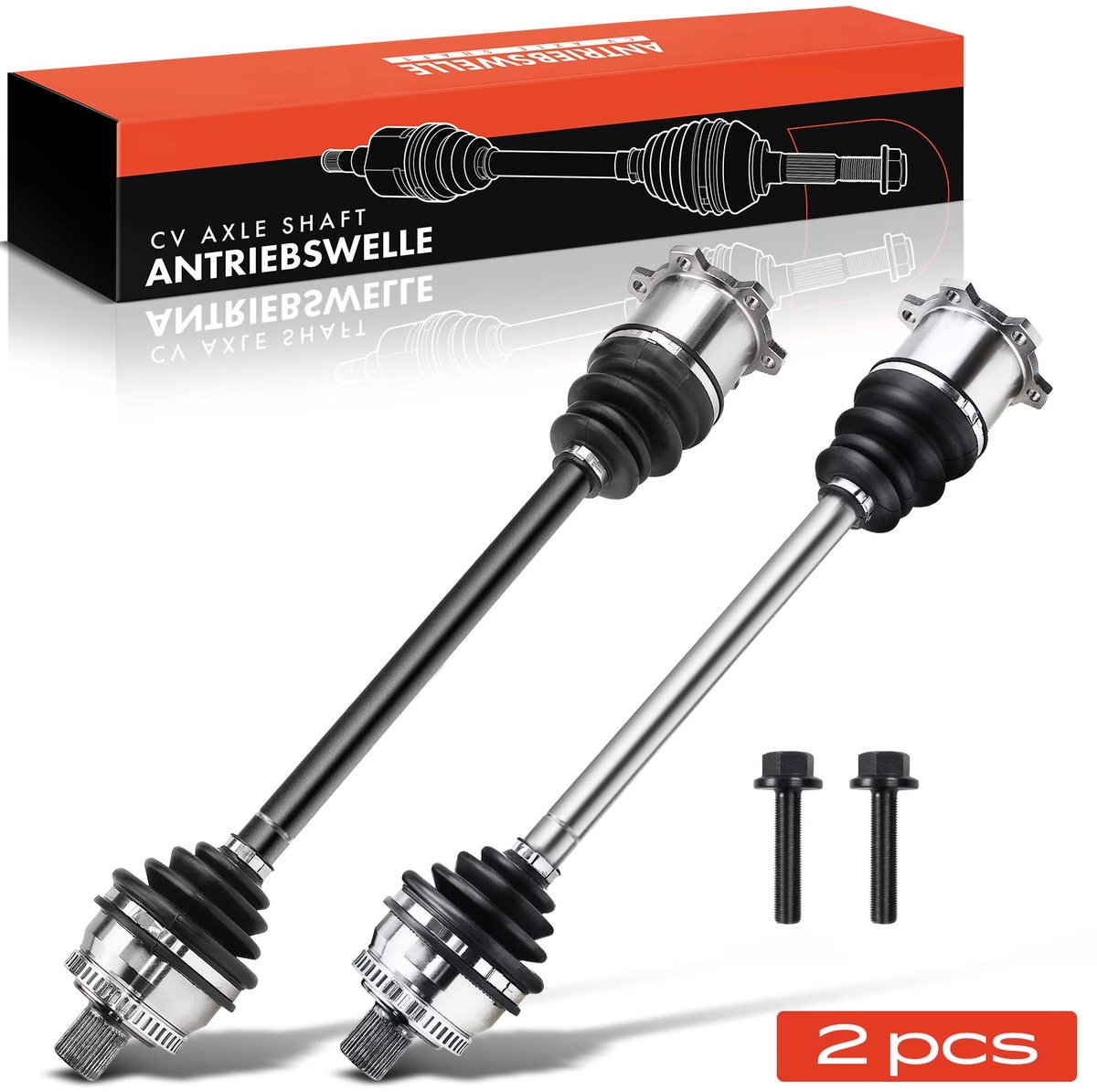 Frankberg 2x Aandrijfas Vooras voor Audi A4 Avant Seat Exeo