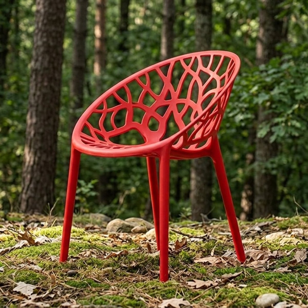 Stapelbare tuinstoelen set van 2 - 2 – Meuble Paris kunststof - Medahomestore