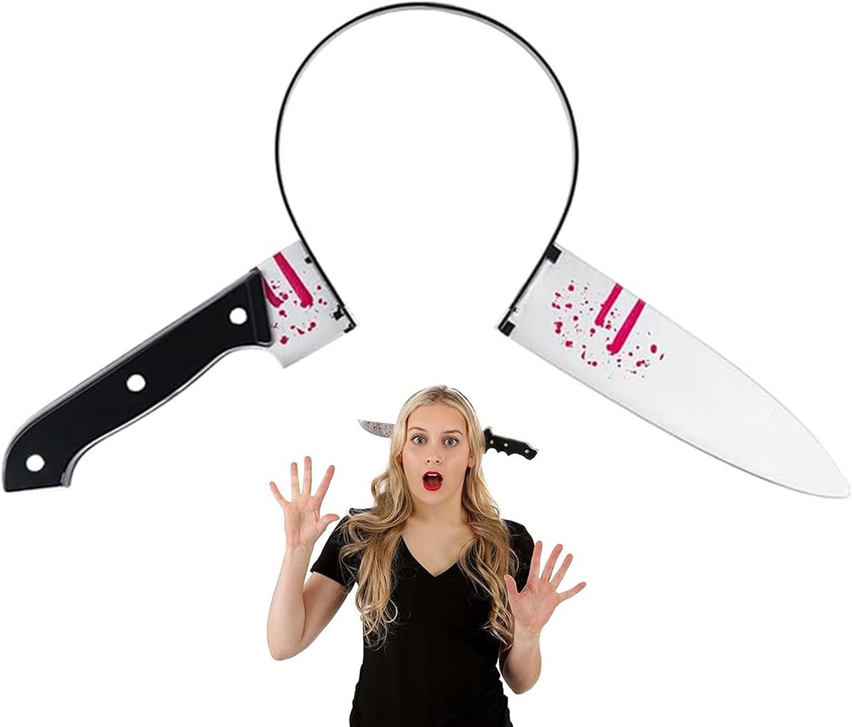 Horror Haaraccessoire voor Halloween, Zombie Kostuum, Feestaccessoires en Cosplay