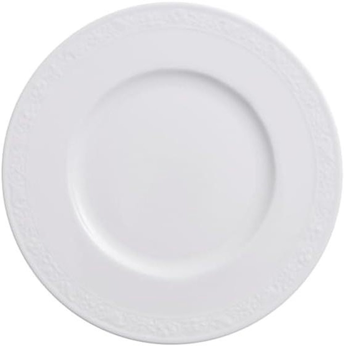 Broodbord - Bijgerechtbordje - Elegante tafeldekking - Premium Bone Porcelain - 18 cm - Wit