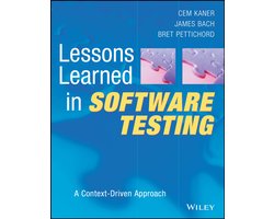 Omslag van Lessons Learned in Software Testing