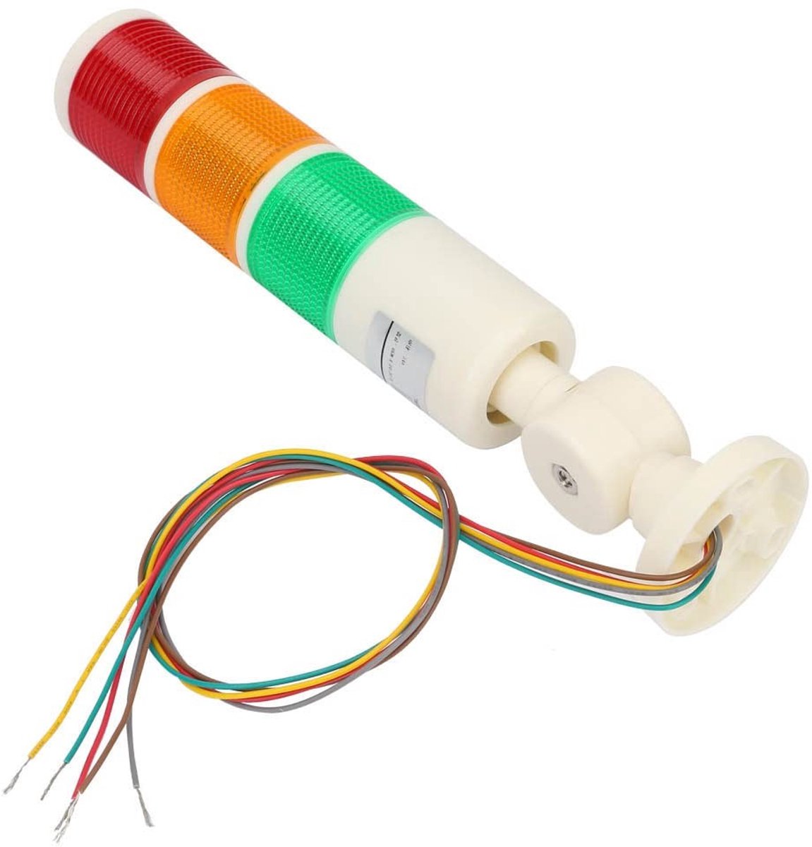 SPHProducts - Cnc Machine - Signalampel - Alarm Signaal Licht - Rood/Oranje/Groen - Led Indicator - 24Vdc - Geschikt voor Industrie - BEM-X-50-3U-D