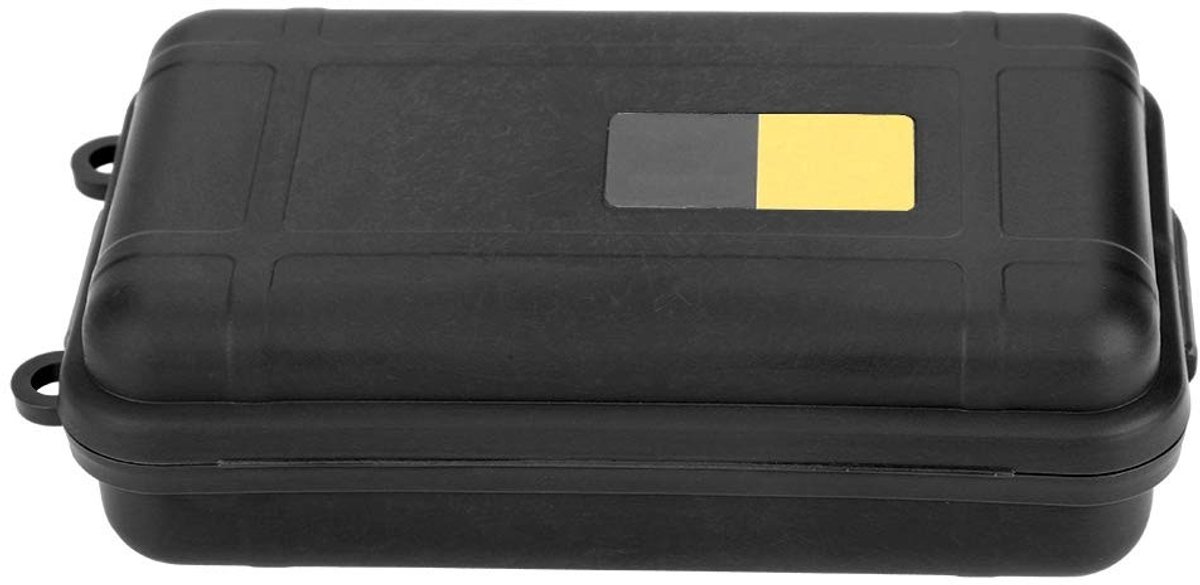 Store_8 - Waterdichte Outdoor Box - Survival Box - Compact en Lichtgewicht - Zwart - Opbergdoos voor Buiten - Geschikt voor Kamperen en Watersporten