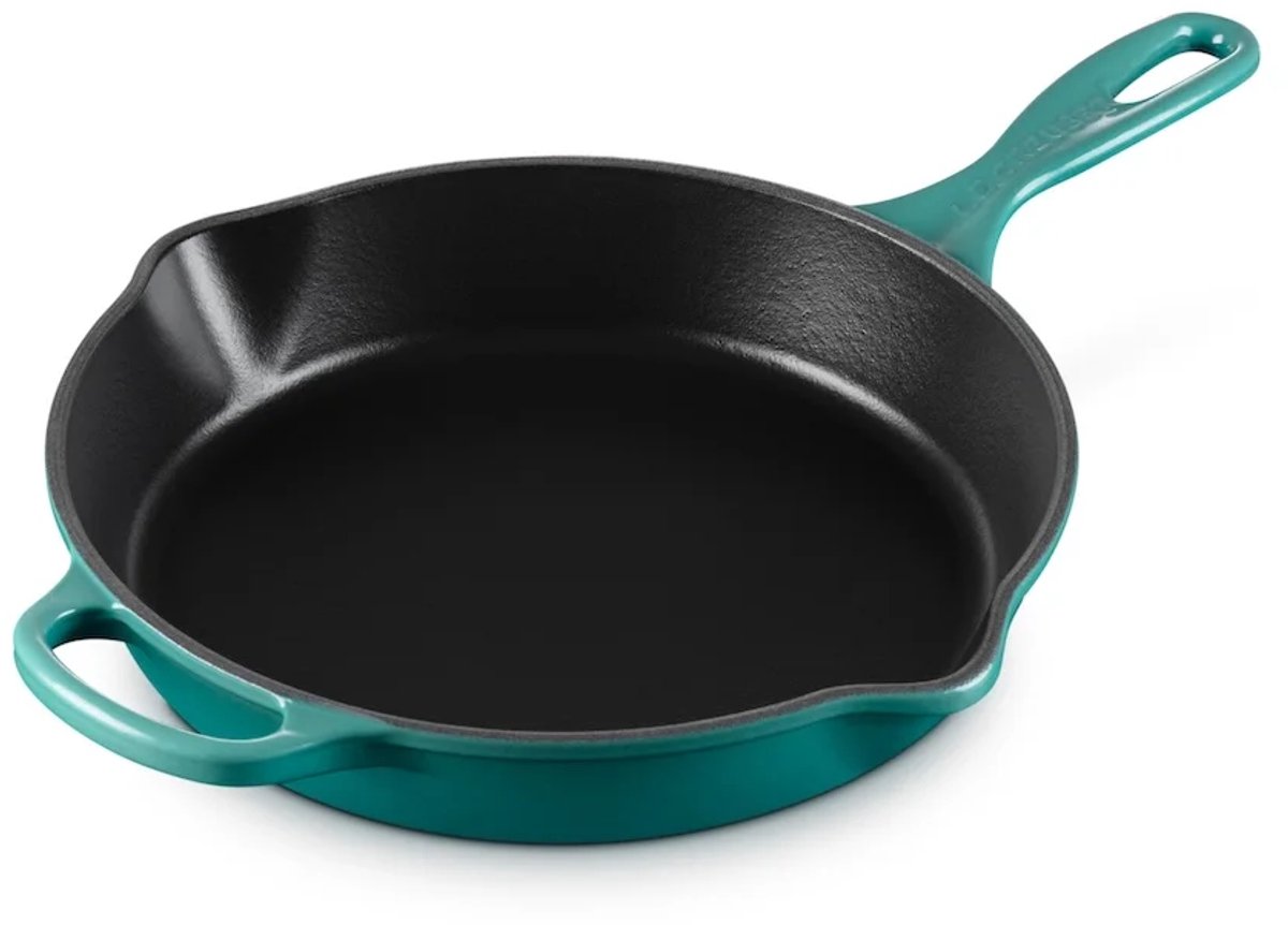 Le Creuset Gietijzeren Skillet Tradition Ø26 cm Blue Riviera