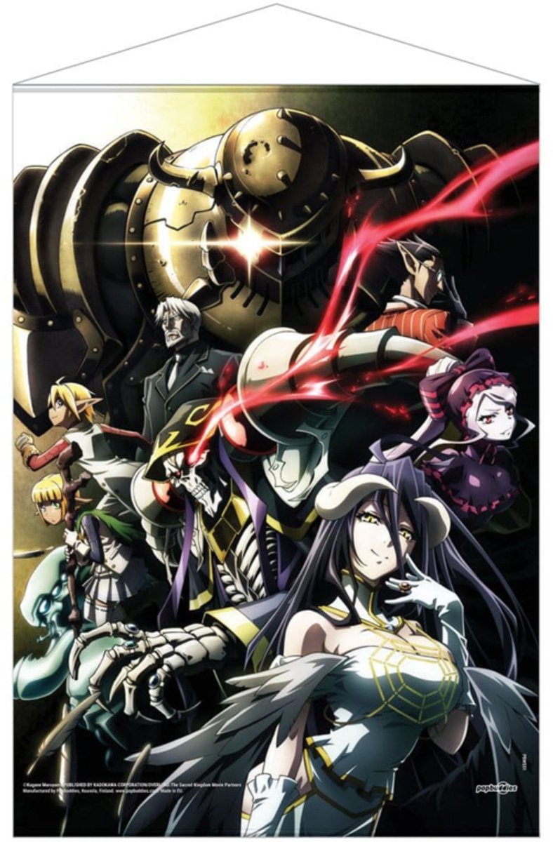 POPbuddies Overlord Wallscroll Season 4 Key Art 50 x 70 cm Poster & Wallscrolls