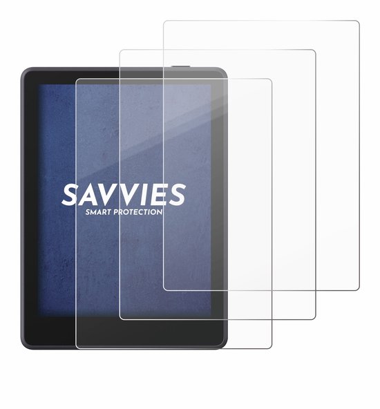 3 Stuks Savvies Screenprotector - geschikt voor Boox Go 6 Gen II - beschermfolie glas transparant — afbeelding 4
