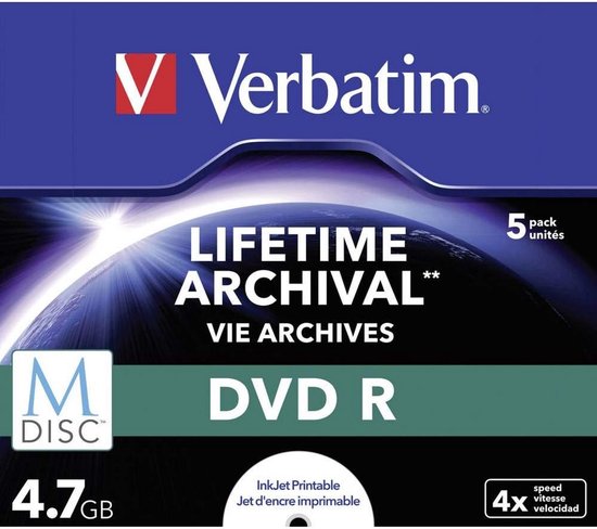 Blu-Ray Disc - Opslagmedium - Data Archiveren - Duurzame Opslaglaag - 100 GB - Bedrukbaar — afbeelding 4