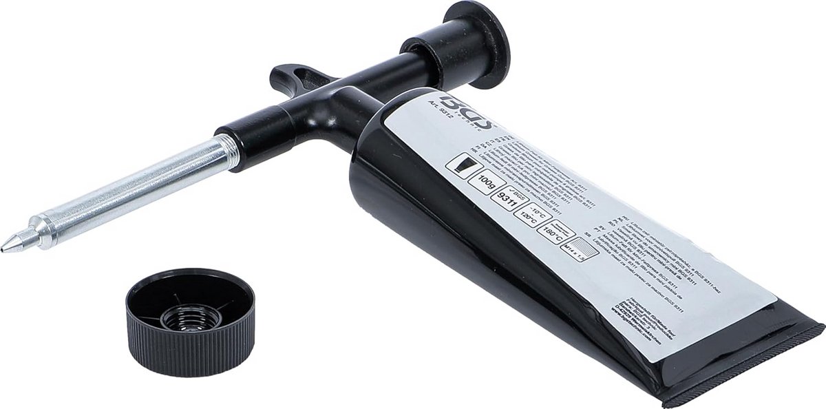 Mini vetspuit - Handige smeerder - Machineonderhoud - Incl. 100g vet - 757 x 222 cm - Meerkleurig