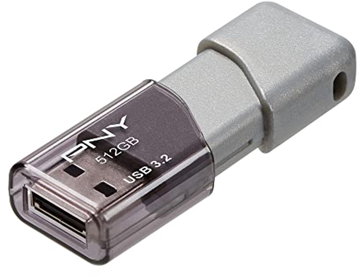 Flash Drive - Geheugenstick USB - Bestanden Opslaan - Hoge Snelheid - 512 GB - Zilver