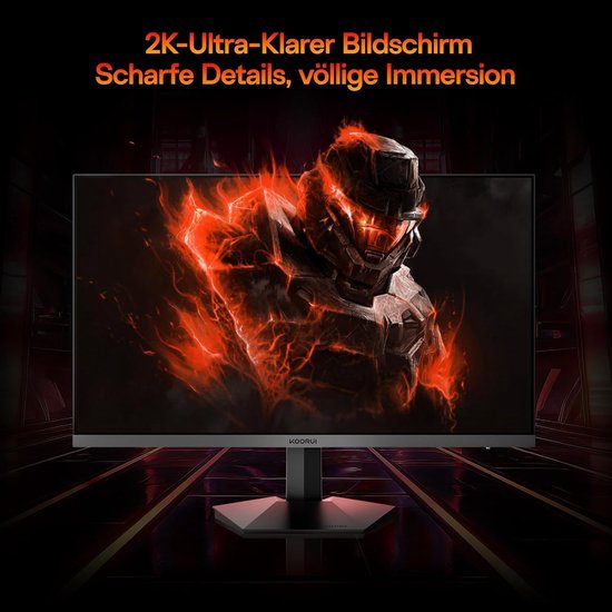 27 inch QHD 260Hz IPS Gaming Monitor met 1ms Reactietijd van Merkloos — afbeelding 3