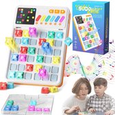 Sudoku denksport - Educatief Intelligent - TENZHVXI® - Stukjes in 6 Kleuren - Automatische Oplossingsdetectie - Ideaal voor het ontwikkelen van Logisch Denkvermogen en Concentratie - Geschikt voor Kinderen en Volwassenen, Vanaf 6 jaar