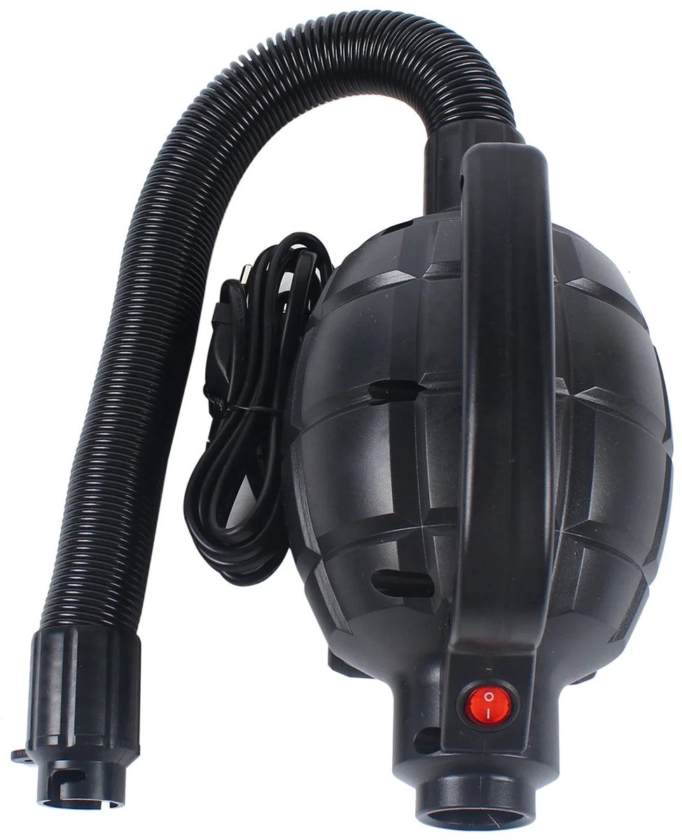 Cellista Hogedruk Luchtpomp 1000L/min - Elektrische Luchtpomp 600W - Opblaaspomp 220V - Luchtbedpomp - Opblaasboot Pomp - Inclusief 4 Nozzles
