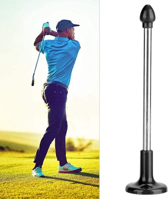 Golf Club Uitlijner - Swing Trainer - Golf Swing Verbeteren - Magnetische Bevestiging - Verstelbare Lengte - Zwart van GOLF — afbeelding 4
