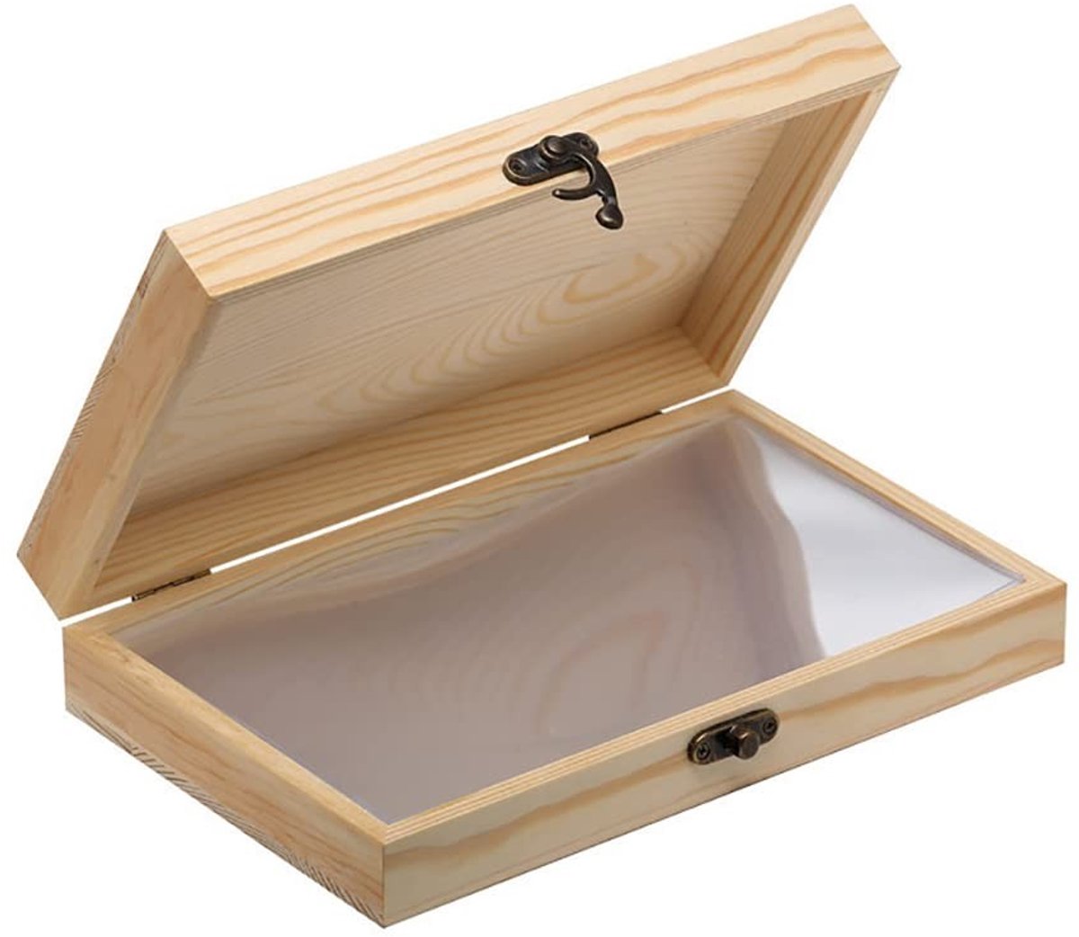 Dailygoods- Opbergdoos Houten - 20 Zakken - Munt/Bankbiljet Houder - Verzamelaars - Bescherming - Stijlvol en Duurzaam - Muntenverzameling
