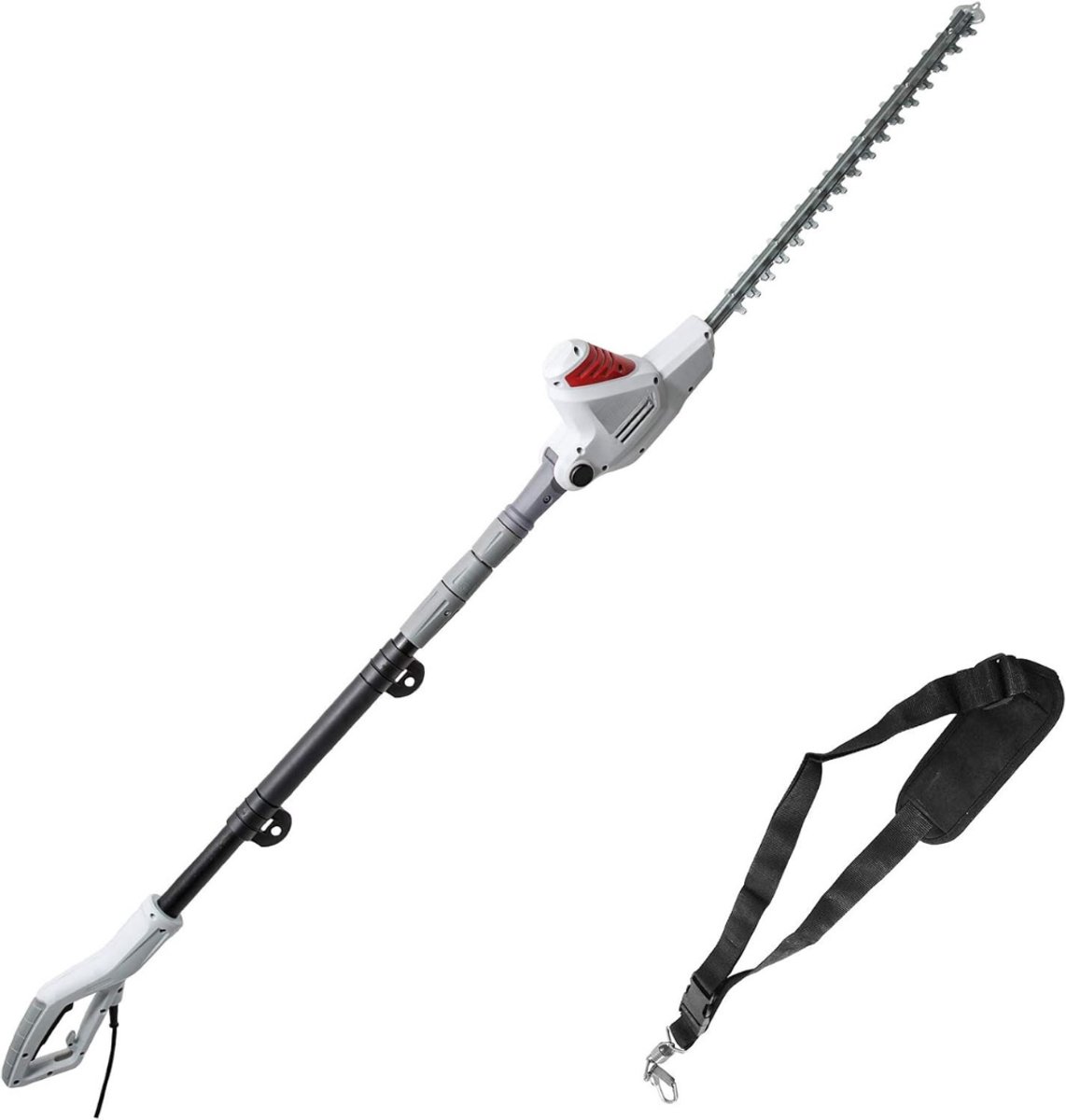 QUOVO® Heggenschaar Electrisch - Heggenschaar - Grastrimmers- Grijs- 3cm x 1cm x1cm