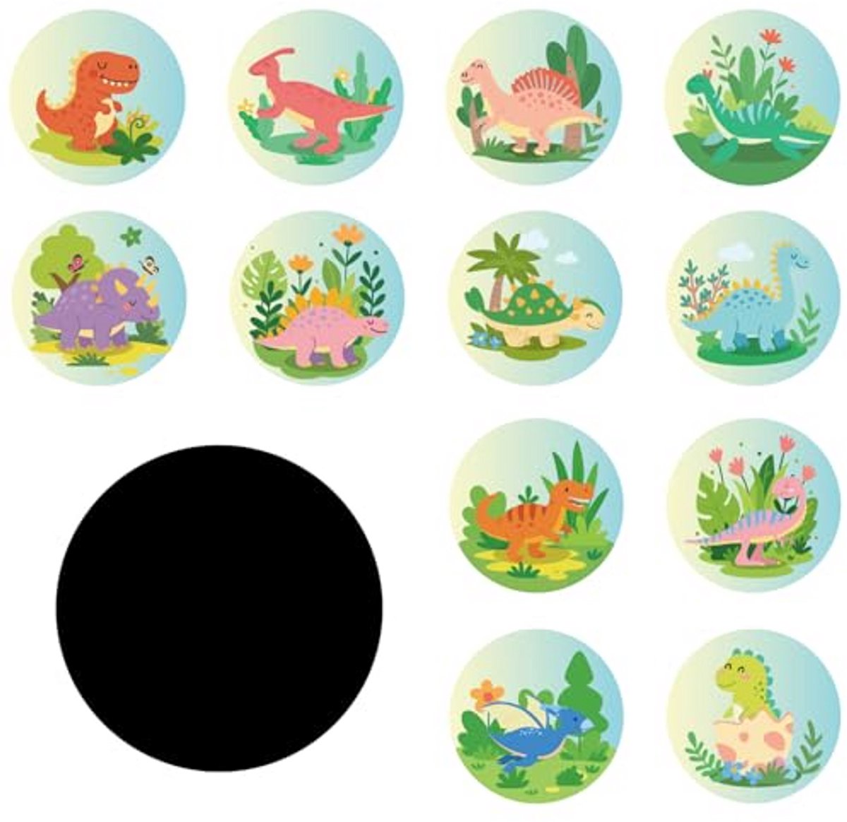 Zindelijkheid Stickers - Zelfklevende Stickers - Toilet Training - Patroon Verschijnt - 24 Stuks - Kleurrijk