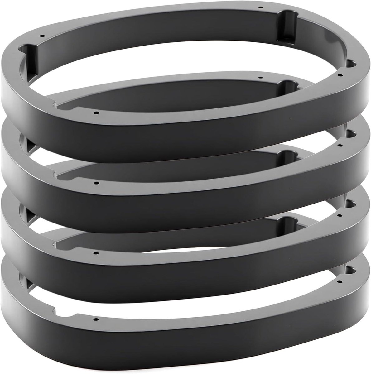 Luidspreker Spacers - Adapter Mounts - Auto Audio - Precisie Ontwerp - 4 Stuks 6x9 - Zwart