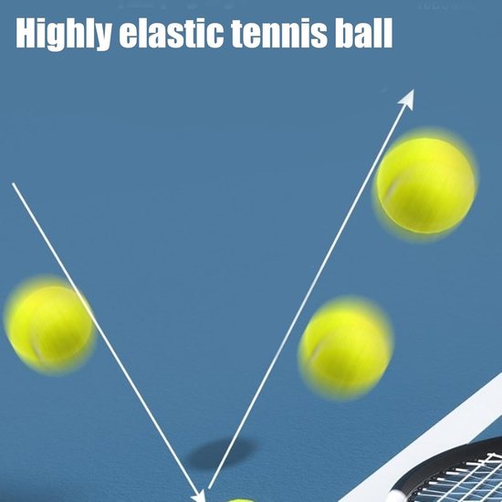 Tennistrainer met Rebounder - Trainingsapparaat Tennis - Slagvaardigheid Verbeteren - Verstelbaar Reactievermogen - Compact Ontwerp - Niet gespecificeerd — afbeelding 2