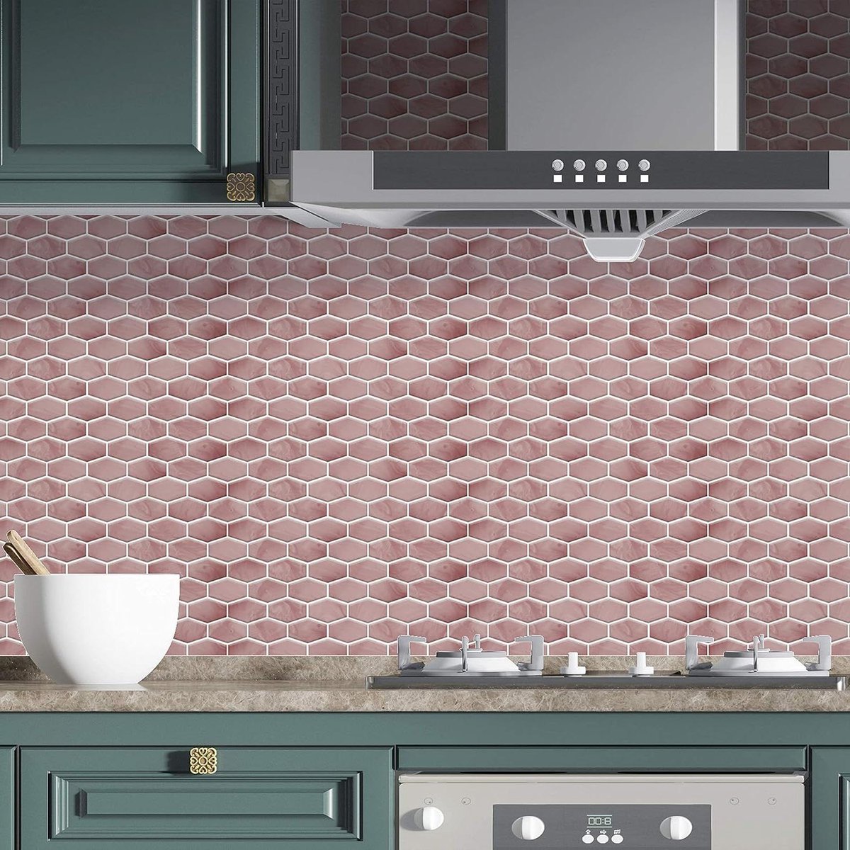Wandtegels Stickers - Muurstickers Keuken - Keuken Opfrissen - Waterdicht & Hittebestendig