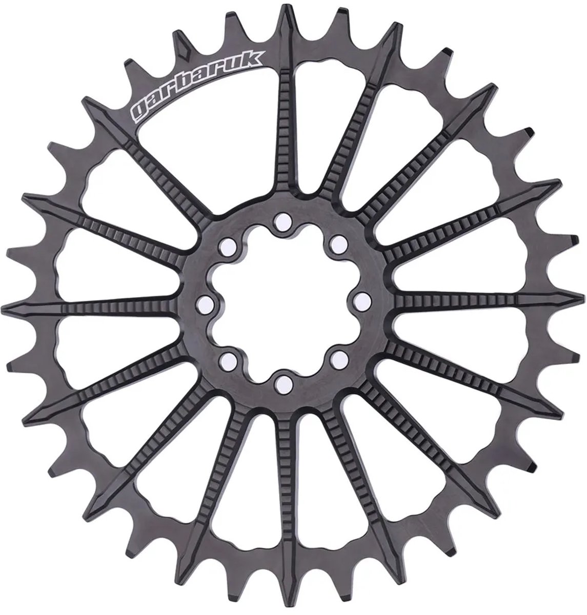 Garbaruk Dm Mtb Sram 8-bolt Boost Kettingblad Zilver 36t