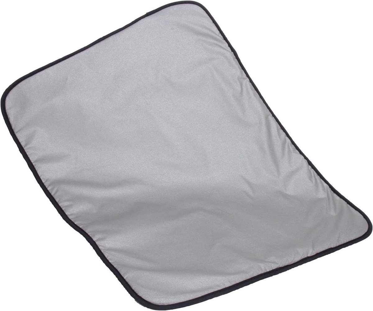 Draagbare strijkdeken - Strijkmat - Snel kleding strijken - Hittebestendig oppervlak - 71x56 cm - Grijs