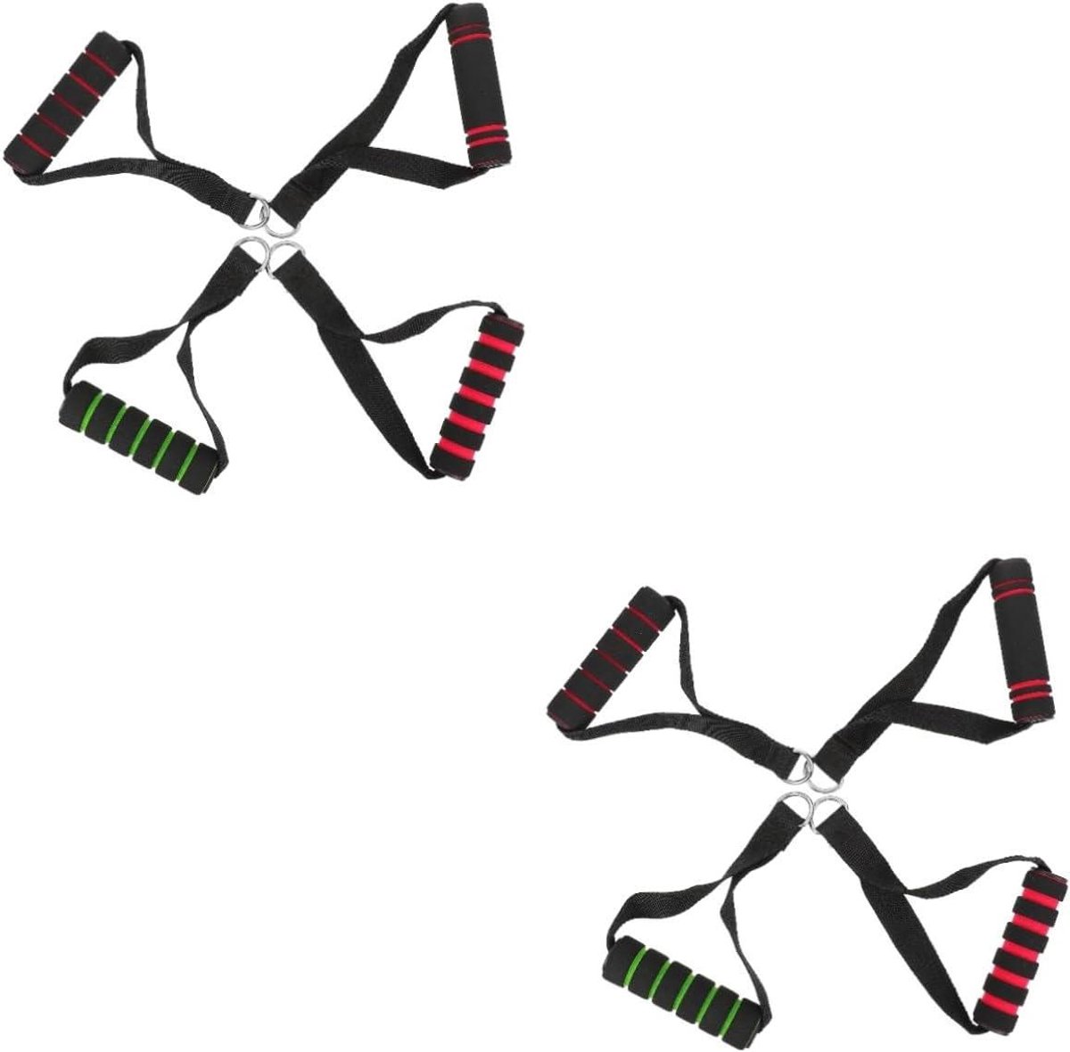 Fitness Handvatten Set - Oefen Handvatten - Kracht Training - Ergonomisch Ontwerp - 8 Stuks - Diverse Kleuren