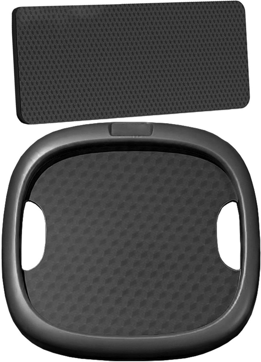 Ab Roller Wiel - Buikspier Trainer - Core Training - 360 Graden Rotatie - 30 x 30 cm - Zwart