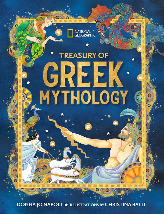 National Geographic Treasuries - Treasury of Greek Mythology - cover