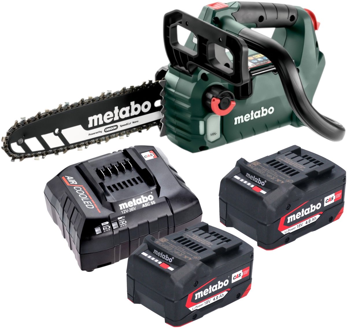 Metabo 601595850 Accu-kettingzaag MS 18 LTX BL 25 - zonder accu - zonder oplader