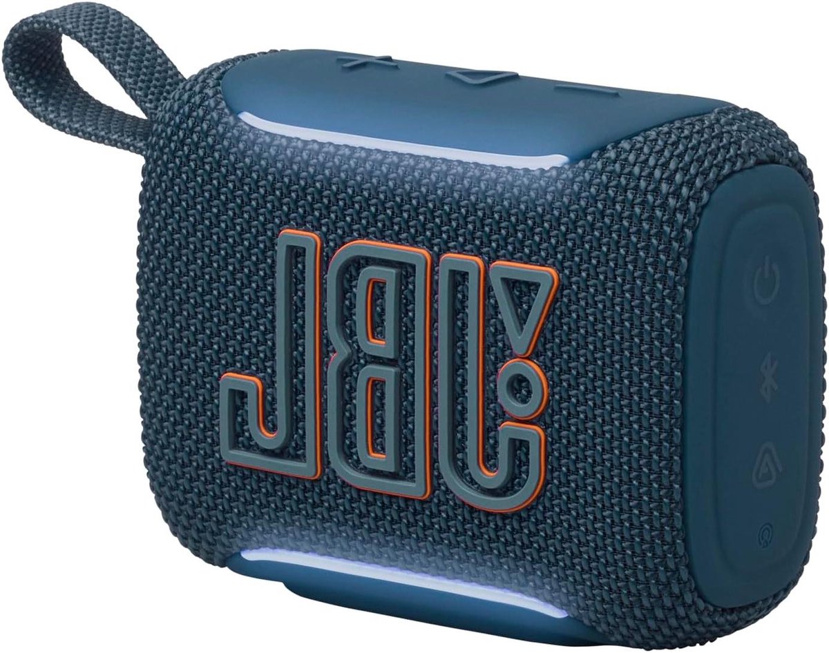 Draagbare Bluetooth Luidspreker - Mini Speaker - Muziek Overal - Randverlichting - 10 uur speeltijd - Blauw