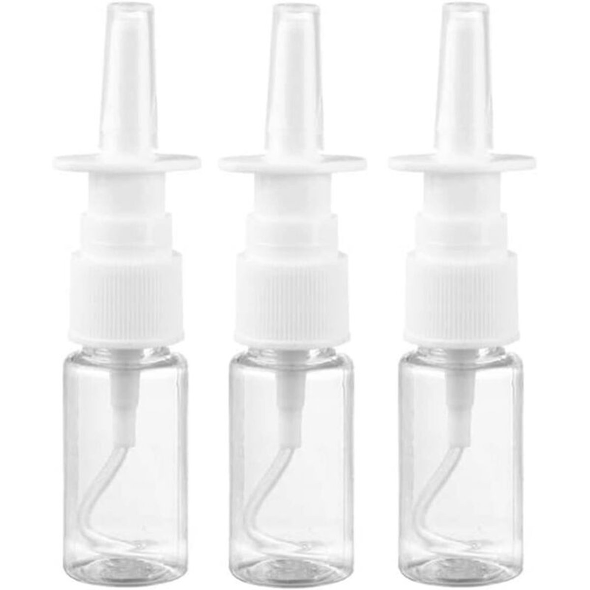 3 neussprayflesjes