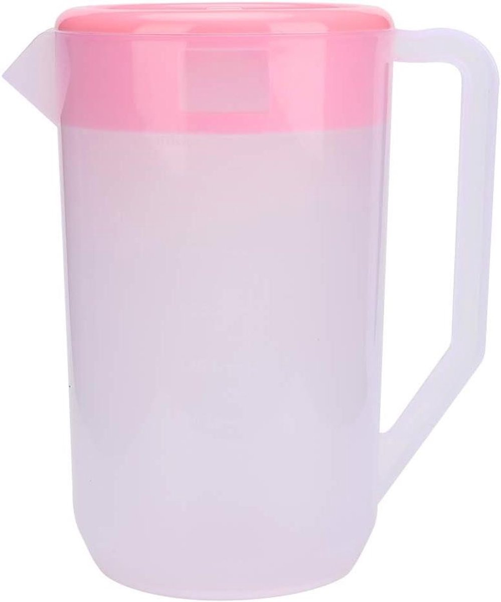 Waterkoker - Karaf Drank - Dranken Koelen - Grote Capaciteit - 4000 Ml - Roze