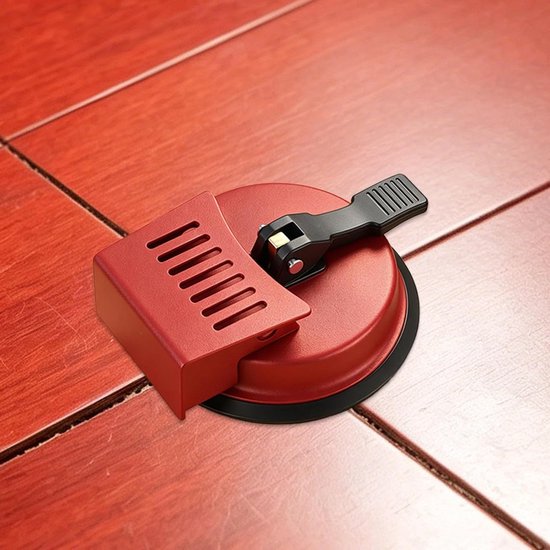 Vloer Kier Reparatie - Zuignap Tool - Vloeren Egaliseren - Sterk Koolstofstaal - Medium 9.5 cm - Zwart — afbeelding 4