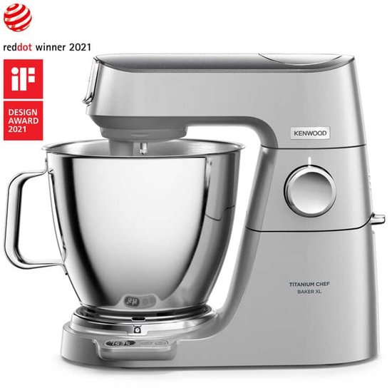 Kenwood Titanium Chef Baker XL Silver KVL85.704SI keukenmachine 1200 W 7 l Zilver Ingebouwde weegschalen van Kenwood — afbeelding 2