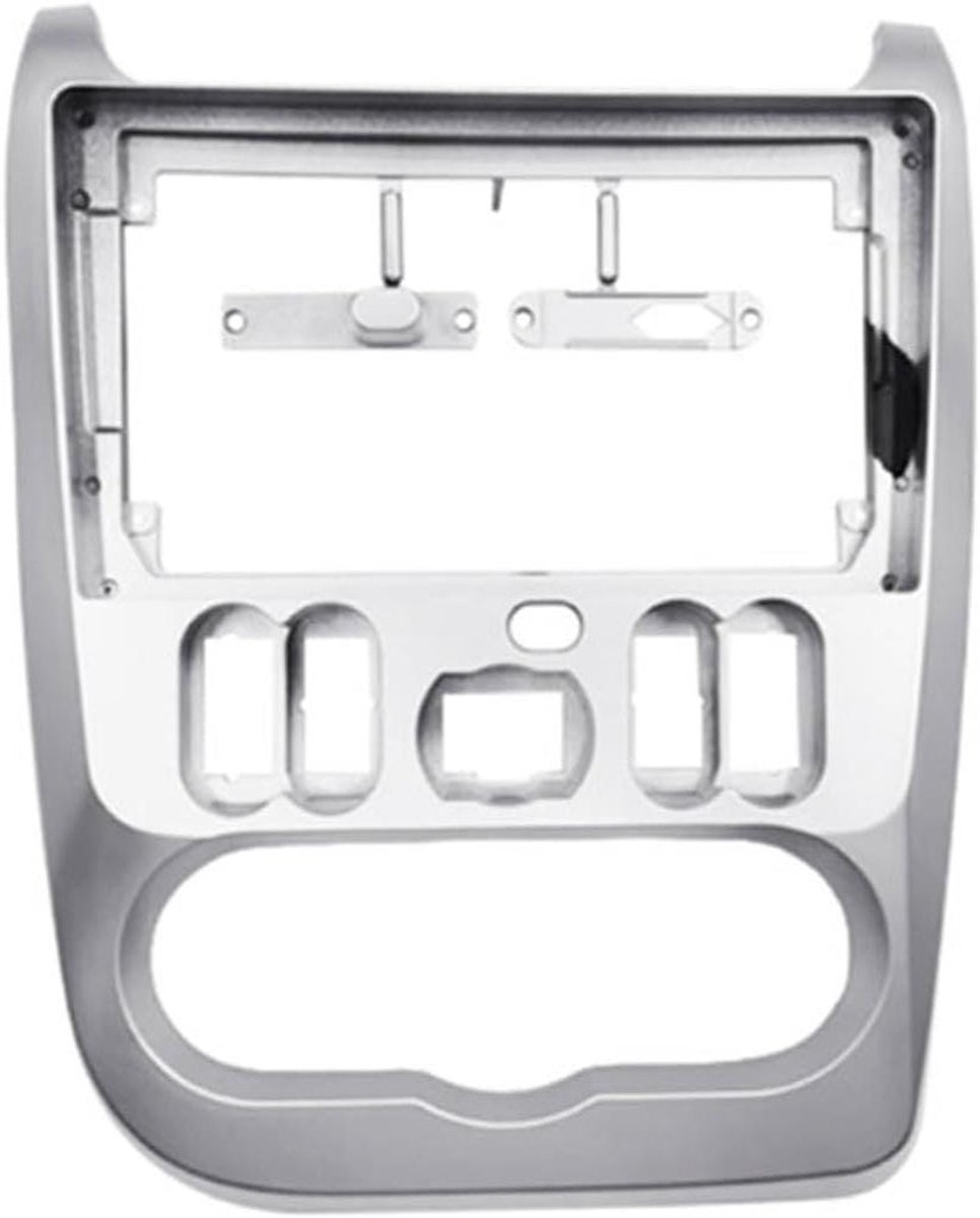 Radio Frame - Inbouw Frame - Auto Audio Installatie - Duurzaam ABS Plastic - 2DIN - Zwart