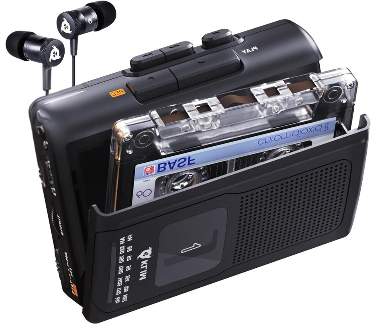 MRKK® Cassette Speler - Walkman - Zwart