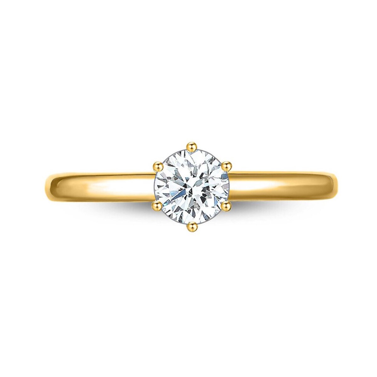 Luna Creation - 700.1554 - Ring - Dames - 585GG - Ringmaat 54